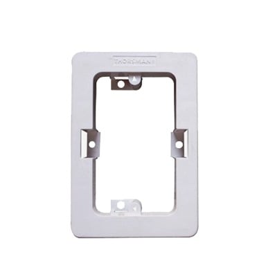[N4-TMK-C-76655] Caja sin fondo Universal, Color blanco de PVC auto extinguible (7900-02002)