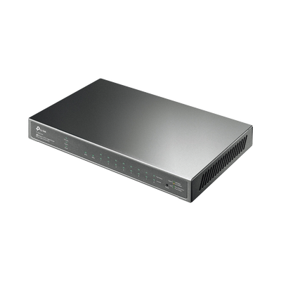 [N4-TL-SG2210P-191393] Switch PoE JetStream SDN Administrable 8 puertos 10/100/1000 Mbps + 2 puertos SFP, 8 puertos PoE, 61W, administración centralizada OMADA SDN