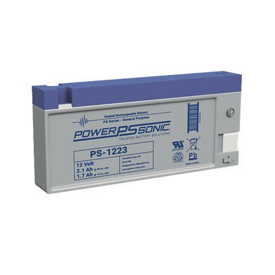 [N4-PS-1223-PC-221841] Batería 12V, 2.1AH, Para Respaldo, Tecnologías AGM/VRLA, 5 Años Vida Útil, Terminales PC, Reconocida UL