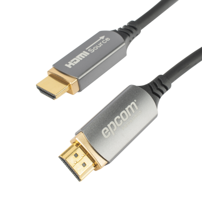 [N4-EP-FOH-8K-15M-224601] Cable HDMI de Fibra Óptica de 15m | Alta Definición | Version 2.1 | Alta velocidad 18Gbps | 8K@60Hz | HDCP 2.2 | Resistente a EMI y RFI