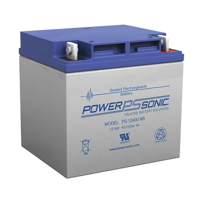 [N4-PS-12400-NB4-220754] Batería 12V, 40AH, Para Respaldo, Tecnologías AGM/VRLA, 5 Años Vida Útil, Terminales NB4, Reconocida UL