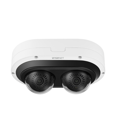[N4-PNM-C7083RVD-210414] Camara Multisensor 2MP x 2 CH con IA / Lente Motorizado de 3 a 6mm / P-Iris / WDR 120dB / Protección IP66 / IK10 / NEMA4X