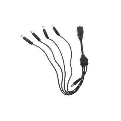 [N4-DS-5WAYC-37550] Cable con 5 Vías para Alimentar 4 Cámaras TURBOHD y DVR TURBOHD epcom / HIKVISION
