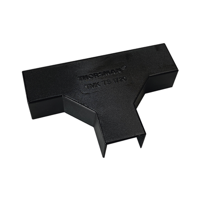 [N4-TMK-1720-T-N-227150] Sección en "T" Color Negro de PVC Auto Extinguible, Para Canaleta TMK-1720-N-CC (5240-02003)