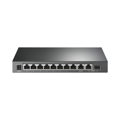 [N4-TLSG1210MP-223408] Switch PoE+ No Administrable De Escritorio 10 Puertos / 8 puertos 10/100/1000 Mbps PoE af/at Inteligiente / Presupuesto 123 W / Modo Extendido hasta 250 metros