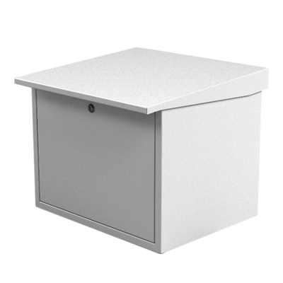 [N4-SVR-1419-G-87653] Gabinete para resguardo de baterías (hasta dos baterías PL110D12). Lámina Galvanizada.