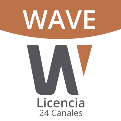 [N4-WAVE-PRO-24-164381] Licencia de 24 Canales de Grabación Wisenet Wave Profesional