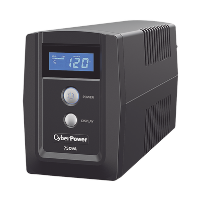 [N4-OM750ATLCD-81068] UPS de 750 VA/300 W, Topología Línea Interactiva, Entrada 120 Vca NEMA 5-15P, y 6 Salidas NEMA 5-15R, Con Regulador de Voltaje (AVR)