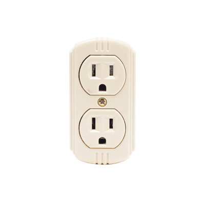 [N4-SYS-136404-183570] Contacto Dúplex 127 Vca, 15 A Max. Para Sobreponer (Sin perforar la superficie).