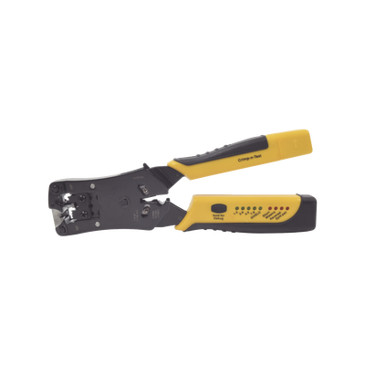 [N4-EP376C-160228] Pinza 3 en 1: Pelacables/ Terminado/ Probador para UTP. Enchufe Modular de Prueba para RJ45/RJ11/RJ22.