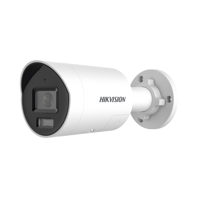 [N4-DS-2CD2087G3-LI2UY/SRB-235986] [Dual Light + ColorVu 3.0 + HikAI] Bala IP 8 Megapixel / Lente 2.8 mm / 40 mts IR + Luz Blanca / 2 Microfonos Integrados / Exterior IP67 / Estrobo Azul y Rojo /  WDR 130 dB / ACUSENSE 3.0 / Metal / NEMA 4X / ACUSEARCH
