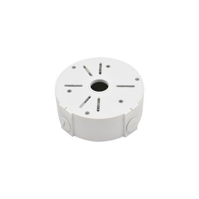 [N4-XGA130-98284] Caja de Conexiones Universal / Uso en Interior / Fabricada en Metal / Color Blanco / Uso en Bala - Domo - Turret