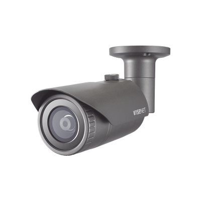 [N4-QNO-6022R1-211665] Cámara IP Tipo Bala Antivandálica 2 Megapíxel / Lente 4 mm / IR 25M / WDR 120db / Exterior IP66 / H.265 & WiseStream
