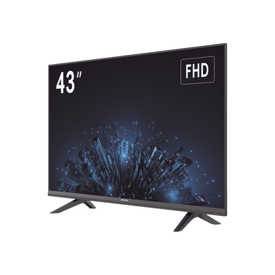 [N4-DS-D5043F3-1V0S-238724] Monitor LED Full HD 43" / Ideal para Oficina y Hogar / Uso 24-7 / Entrada HDMI/VGA/USB / Compatible con Montaje VESA (200 X 200) / Bocinas Integradas