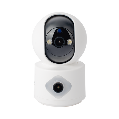 [N4-SCAM3DB-233547] Camara doble lente 3mp| Wifi| autoseguimiento| Detección de movimiento| audio de 2 vias| almacenamiento hasta 128GB