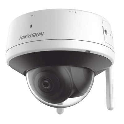 [N4-DS-2CV2141G2-IDW(W)-233661] Domo IP 4 Megapixel / Lente 2.8 mm / 30 mts IR / Exterior IP66 / Wi-Fi / ACUSENSE Lite / dWDR  / H.265+ / Micrófono y Bocina Interconstruido / Micro SD / Se Conecta Directo a la App de Hik-Connect