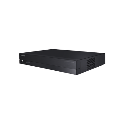 [N4-QRN-430S-212621] NVR 8 Megapíxel / 4 canales / H.265 / P2P Wisenet / 4 puertos PoE