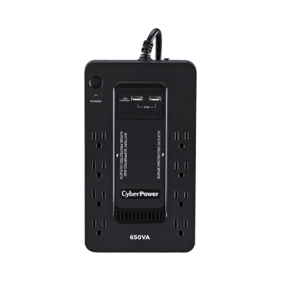 [N4-SX650U-235218] UPS de 650 VA/390 W, Topología Standby con Modo Ahorrador ECO, Entrada 120 Vca NEMA 5-15P, Con 8 Tomas NEMA 5-15R