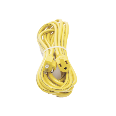 [N4-SYS-136171-166434] Extensión Eléctrica de Uso Rudo Aterrizada 5 metros /127 V CA 10 A Máximo / Color Amarillo.