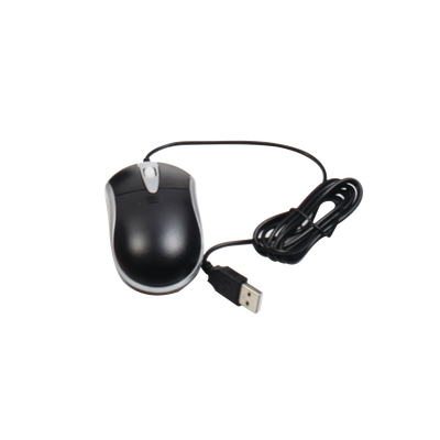 [N4-102600256-176335] Mouse Original USB para DVR / NVR / Compatible con Todas las Marcas del Mercado / HANWHA / HIKVISION / epcom / IDIS / HiLook