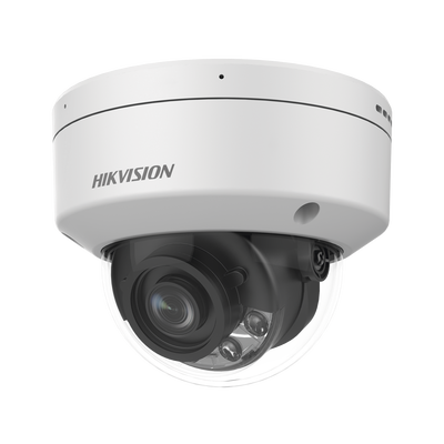 [N4-IDS-2CD7D87G0-XS-226135] Domo IP 8 Megapixel / Lente Fijo 4 mm / 40 mts IR EXIR / IK10 / IP67 / Detección Facial / WDR 120 dB / DeepinView / Búsqueda por Atributos / Heat Map