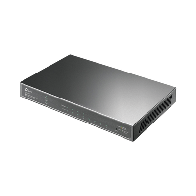 [N4-TL-SG2008P-190882] Switch PoE JetStream SDN Administrable 8 puertos 10/100/1000 Mbps, 4 puertos PoE, 62W, administración centralizada OMADA SDN