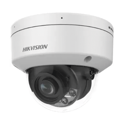 [N4-IDS-2CD7D47G0-XS-226138] Domo IP 4 Megapixel / Lente Fijo 4 mm / Luz Dual (IR y Luz Blanca) / Detección Facial / Heat Map  / Metadata / Micrófono Integrado / IK10 / IP67 / WDR 140 dB / DeepinView