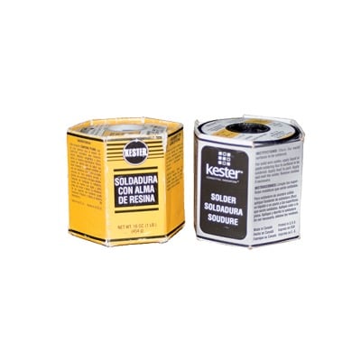[N4-488-SO-148-5918] Rollo de Soldadura KESTER de 60% Sn y 40% Pb de 0.040" con 454 gr.
