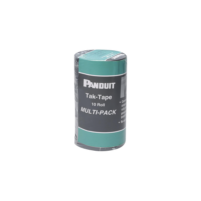 [N4-TTR-35RX0-159268] Kit de 10 Rollos de Cinta de Contacto, de 10.66 m de largo y 19.1 mm de ancho c/u, Color Negro