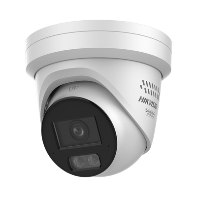 [N4-DS-2CD2367G3-LI2UY-235976] [Dual Light + ColorVu 3.0 + HikAI] Turret IP 6 Megapixel / Lente 2.8 mm / 30 mts IR + Luz Blanca / 2 Microfonos Integrados / Exterior IP67 / WDR 130 dB / ACUSENSE 3.0 / Metal / NEMA 4X / ACUSEARCH