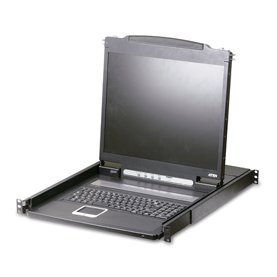 [N4-CL1000N-222721] Consola LCD VGA PS/2 de 19 pulgadas con cable (US99KB/USKB/SPKB)/con (EE. UU./UE) ATEN.