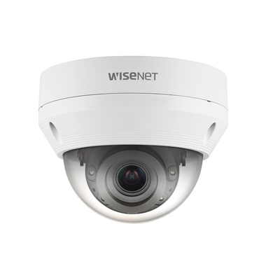 [N4-QNV-8080R-171614] Cámara IP Tipo Domo Antivandálica 5 Megapíxel / Lente motorizado 3.2 - 10mm / IR 30M / WDR 120db /Exterior IP66 / H.265 & WiseStream