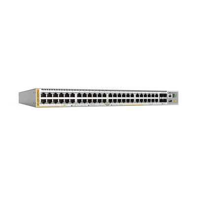 [N4-AT-X530-52GPXM-10-189638] Switch PoE+ Stackeable Capa 3, 40 x 10/100/1000 Mbps + 8 x 100M/1/2.5/5G Multigigabit, 4 x SFP+ 10 G, hasta 720 W, fuente redundante