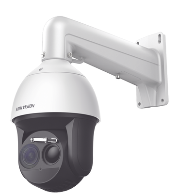 [N4-DS-2TD4137T-9/W(B)-213946] PTZ IP Dual / Lente Térmico 9mm / Lente óptico 4 Megapixel / 40X Zoom / 200 mts IR / WDR 120dB / Exterior IP66 / MicroSD