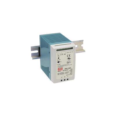 [N4-DRC-100-A-161819] Fuente de poder Riel Din 12V, 100W con Cargador de Batería