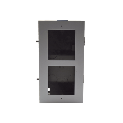 [N4-DS-KD-ACF2-171131] Base de 2 Espacios para EMPOTRAR Módulos de Videoporteros Hikvision