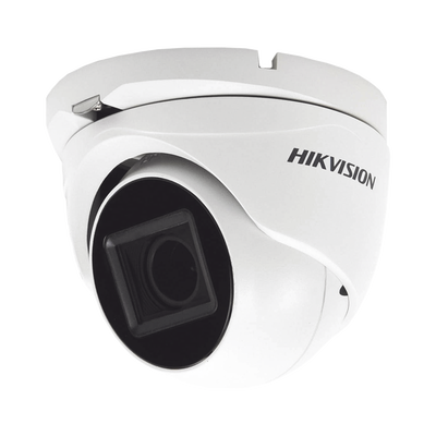 [N4-DS-2CE79U1T-IT3ZF-161310] Eyeball TURBOHD 4K (8 Megapixel) / Lente Mot. 2.7 a 13.5 mm / IR EXIR 60 mts / Exterior IP67 / dWDR / TVI-AHD-CVI-CVBS / 9 a 15 Vcc