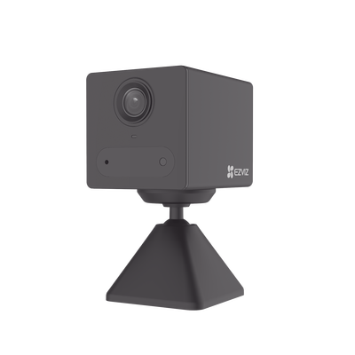[N4-CSCB2BK-226584] Mini Cámara IP Inalámbrica Con Batería Recargable (Cero Cables) / 2 Megapíxel  / Uso en Interior / Grabación en la Nube / Base Magnética Para Adherirla a Superficies Metálicas