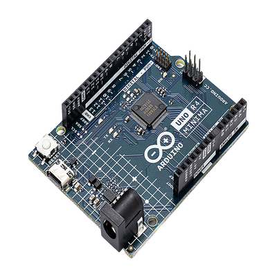[N4-ABX-00080-231427] Arduino UNO REV4 MINIMA / Ideal para proyectos embebidos / Convertidor digital a analógico  DAC / ADC de 14 Bits / RTC / USB Tipo C
