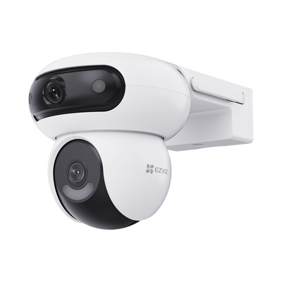 [N4-CS-H90-235706] Cámara Doble Lente PT / Rotación en Ambos Lentes / Wi-Fi / 4MP+ y 4MP (Resolución 8 Megapixel ) / Auto Seguimiento Inteligente / Visión Color Nocturna