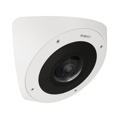 [N4-TNV-7011RC-206978] Cámara IP Antivandálica 3MP para Esquina / Lente 2.8 mm 100° / H.265 & WiseStream II / Exterior IP66 / IK10+ / PoE