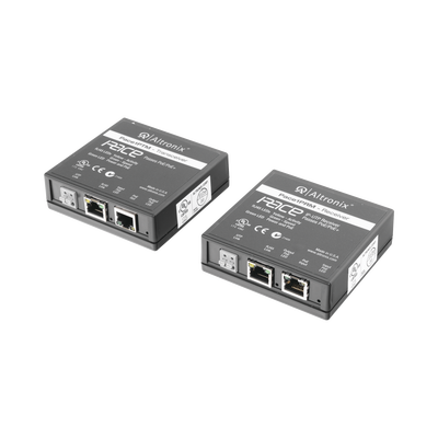 [N4-PACE-1PR-MT-77580] Kit extensor IP y PoE por cable UTP CAT5E hasta 500 mts @ 100 mbps