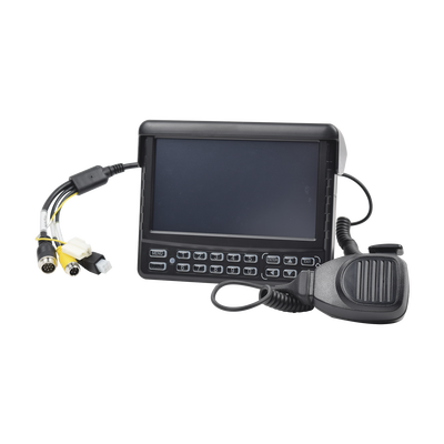 [N4-XMRCP4-77639] Panel de Control Dáctilar Multifuncional con Monitor de 7" / Soporta Audio de Dos Vías / Compatible con DVR´s Móviles XMR Epcom