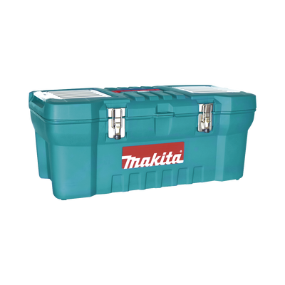 [N4-7685-183096] Caja de herramientas de 24" con doble cerradura de metal (60 x 25 x 30 cm)