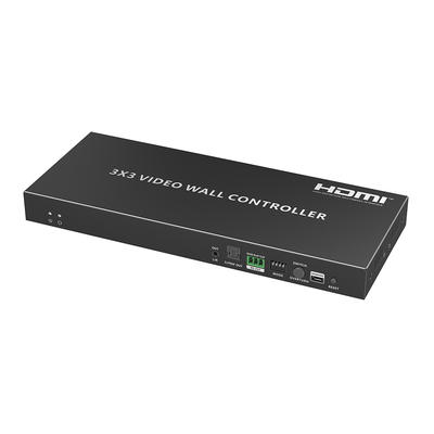 [N4-TT109VW4K-233388] Controlador de video Wall | 1 entrada de fuente fuente HDMI a 9 salidas HDMI | 3x3 | 4K60Hz