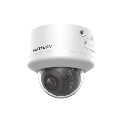 [N4-DS-2CD3786G2HT-LIZSU(PTRZ)-234879] Domo IP 8 Megapixel (4K) / Lente Mot. 2.7 a 13.5 mm / 40 mts IR EXIR / Exterior IP66 / IK10 / DARKFIGHTER / Audio y Alarma I/O / PoE+ / ONVIF / Micro SD / 4 Analíticos: AcuSense, Deteccion Facial, Conteo de Personas por Cruce y Zona