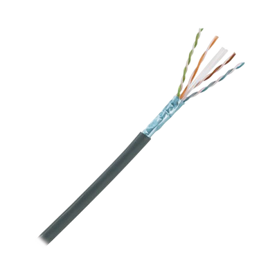 [N4-PFO6X04BL-CEG-186849] Bobina de Cable Planta Externa con Gel, de 4 pares, Cat6A, Blindado F/UTP, Color Negro, 305m