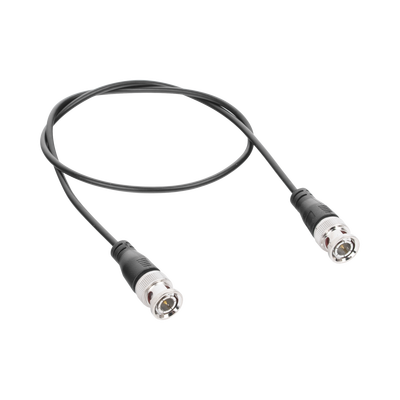 [N4-TT-BNC-BNC-0.6M-71801] Cable Coaxial Armado con Conector BNC (Video) / Longitud de 0.6 mts / Optimizado para Cámaras 4K / Uso en Interior