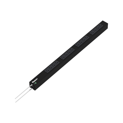 [N4-P16B04M-175049] PDU Básico para Distribución de Energía, Enchufe de Entrada NEMA 5-15P, Con 16 Contactos NEMA 5-20R, de Instalación Vertical, 15 Amp, 120 Vca