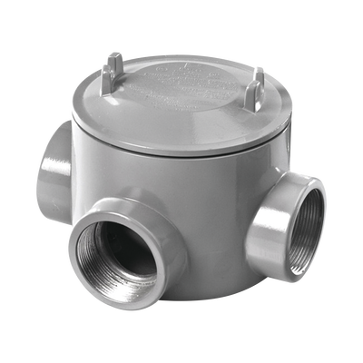 [N4-GRT-0441-221425] Caja con Tapa Tipo GRT de 1/2" (12.7mm) / Caja a Prueba de Explosión / Para Áreas Peligrosas  / Libre de Cobre.
